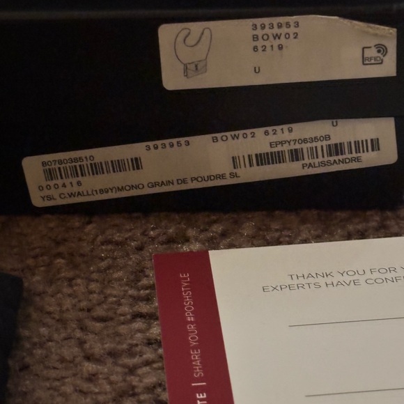 YSL Authentic Burgundy Crossbody - Picture 4 of 8